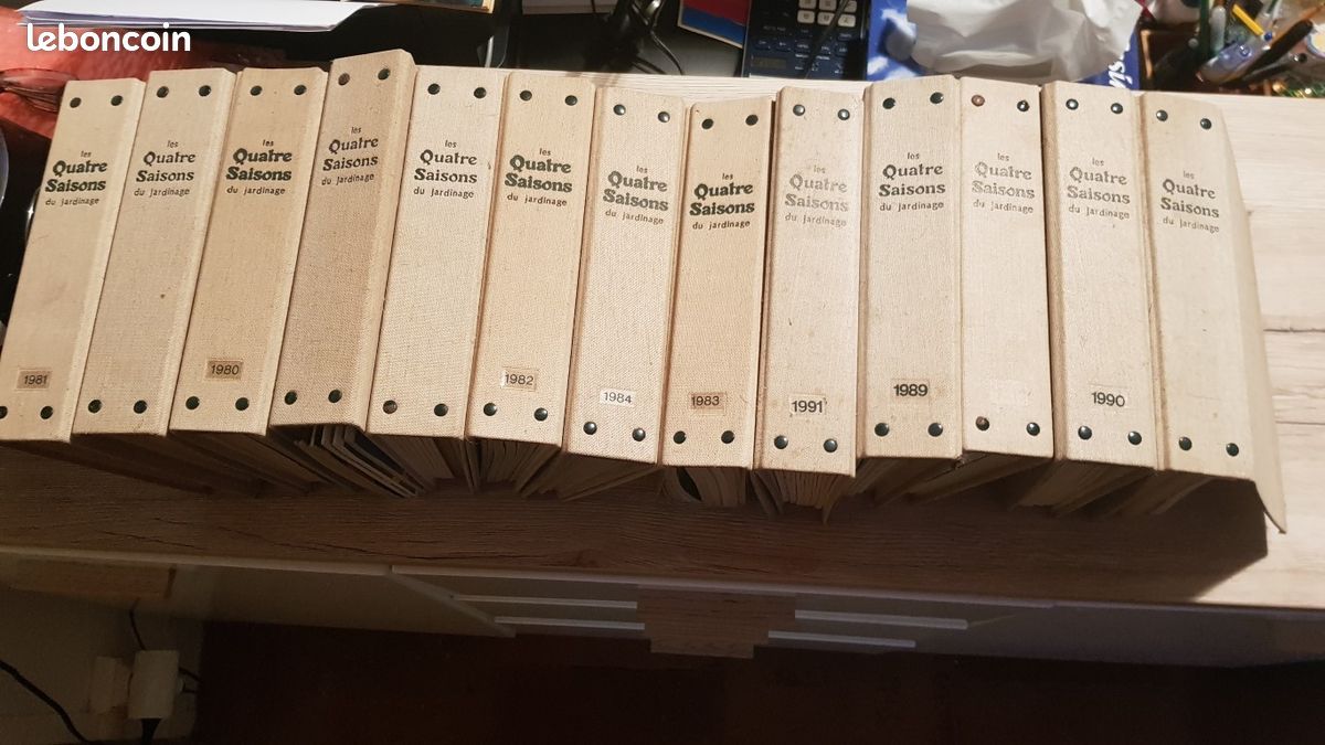 71 magazines "les 4 saisons du jardinier" - de 1980 à 92 (image 2)