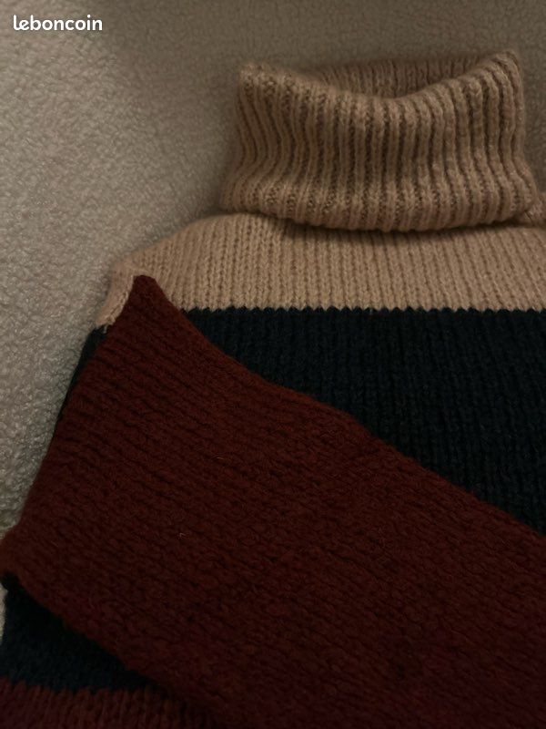 Pull overs hiver femme avec col (image 7)