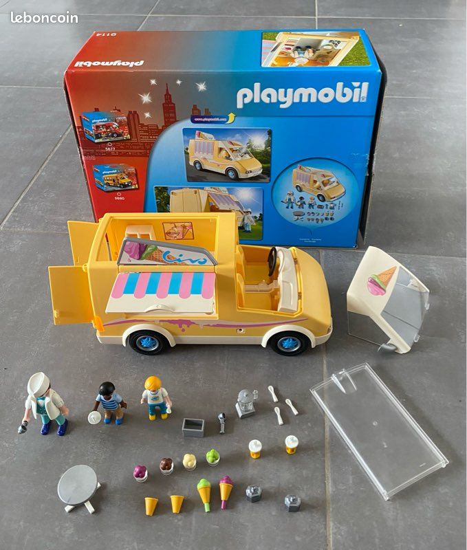 Playmobil City Life 9114 Camion de Crème Glacée (image 4)