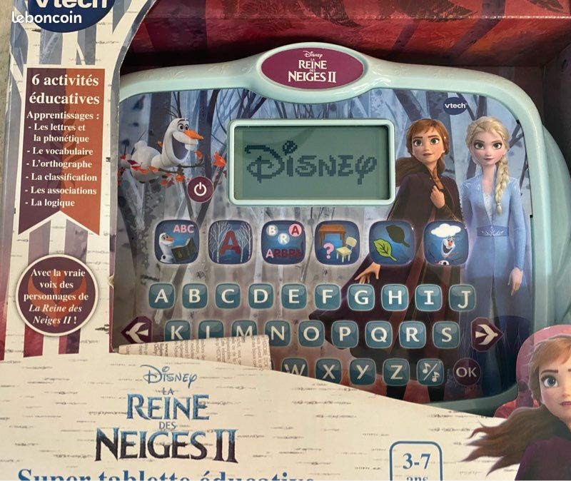 Vtech Super tablette éducative La Reine des Neiges II Jeux Jouets