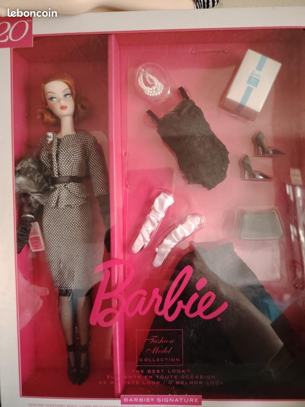 The Best Look Giftset Silkstone Barbie Doll Gold Label (image 1)