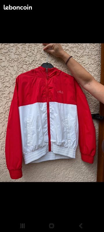 Leboncoin Veste Coupe Vent Fila Femme Coupe Vent Fila Rouge Et