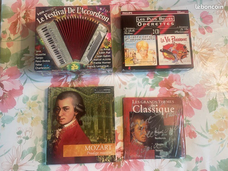 Coffret cd musique accordéon (image 1)