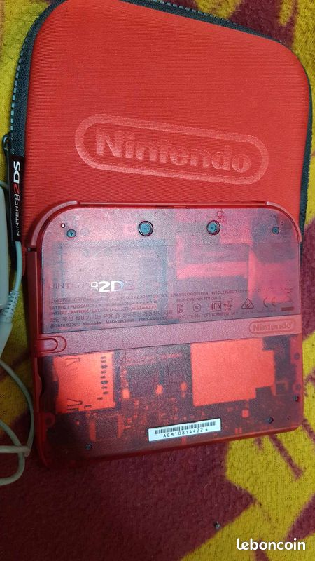 Nintendo 2ds Edition Pokemon Rouge (image 3)