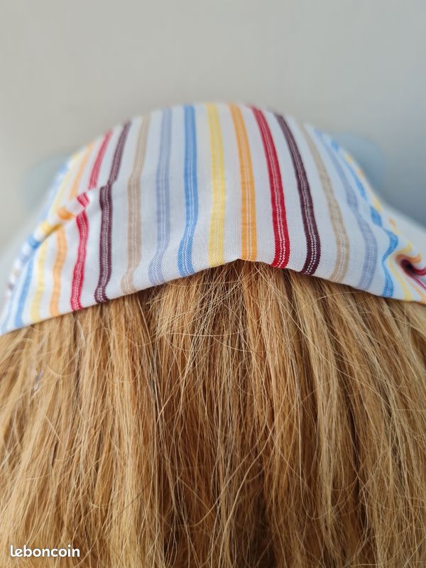 Bandeau fichu rayé (image 3)