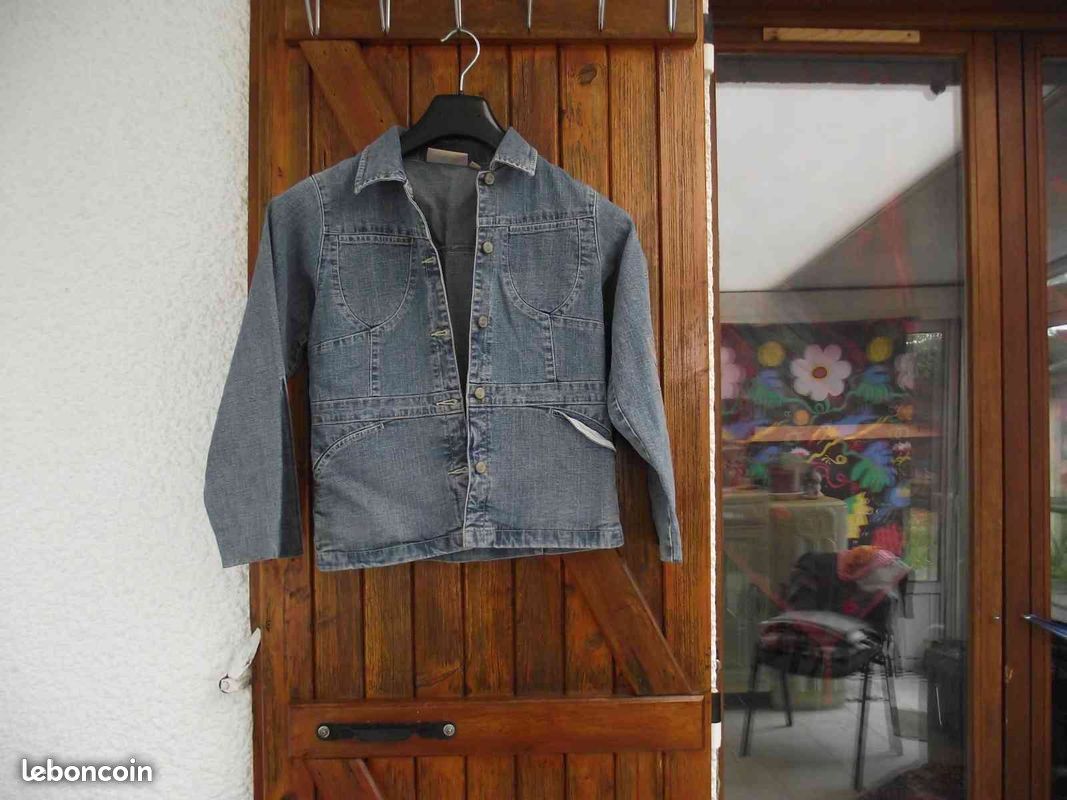 Veste jeans Shiny 12 ans (chris 28) (image 1)
