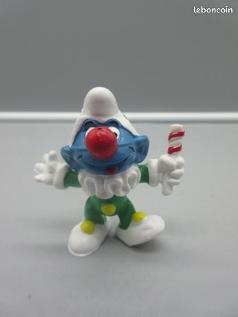 Figurine Schtroumpf En Colère Par Medicom (marqué Schleich Par Erreur) - Occasion