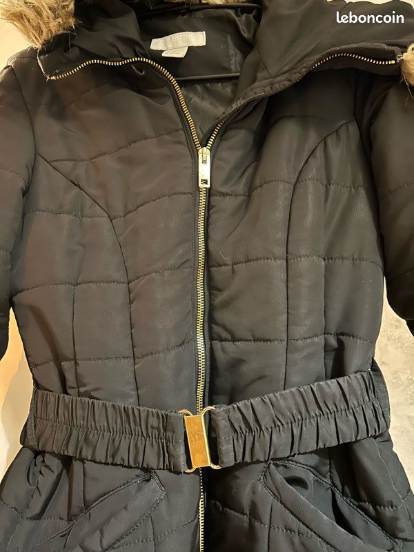 Doudoune noir légère femme taille S (image 4)