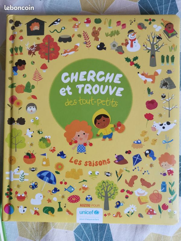 Chercher et trouve, les saisons (image 1)