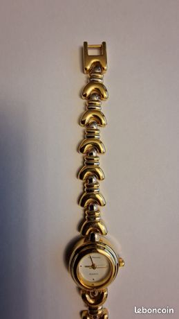 Montre à Quartz Femme Luc Desroches - Aiguilles, Bracelet Acier, Couleur Or - Neuf Sans étiquette