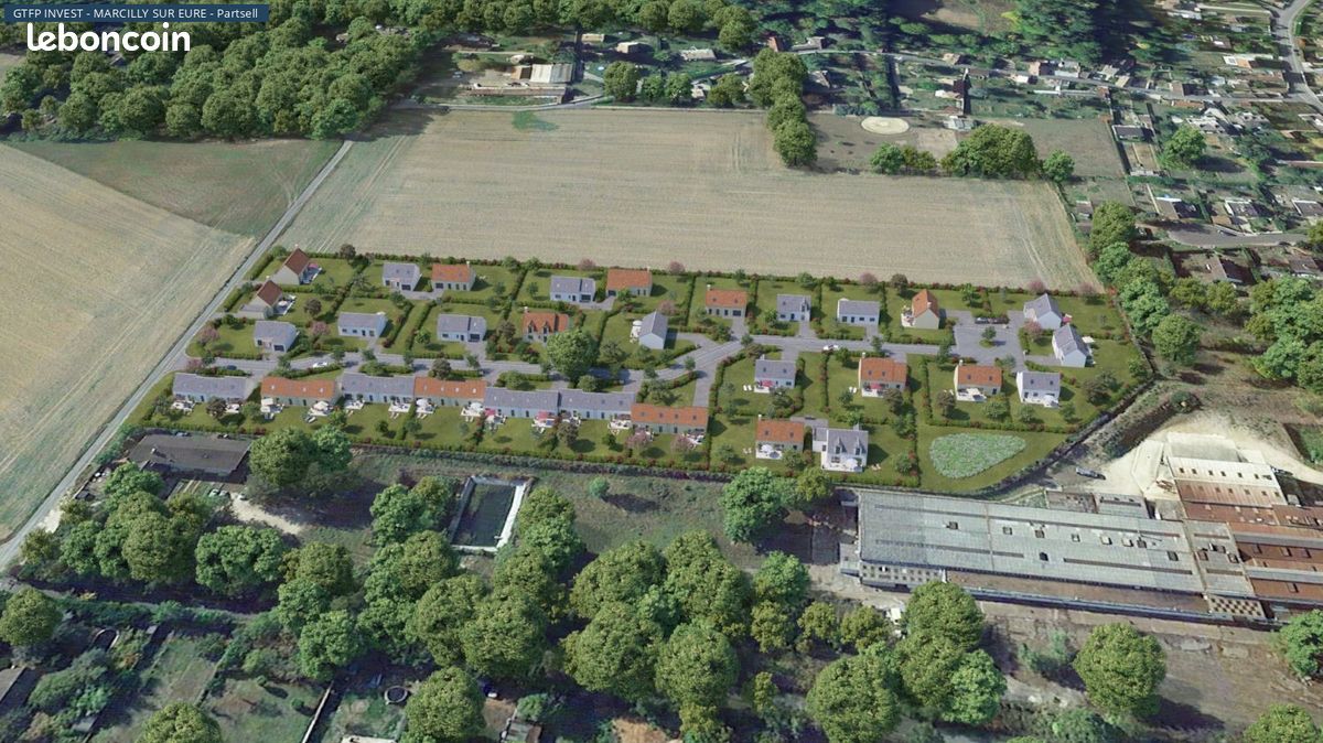 Terrains à bâtir viabilisés 600m² à 1000m² Proche Ezy-sur-Eure · à Ézy-sur-Eure · 55 000 €