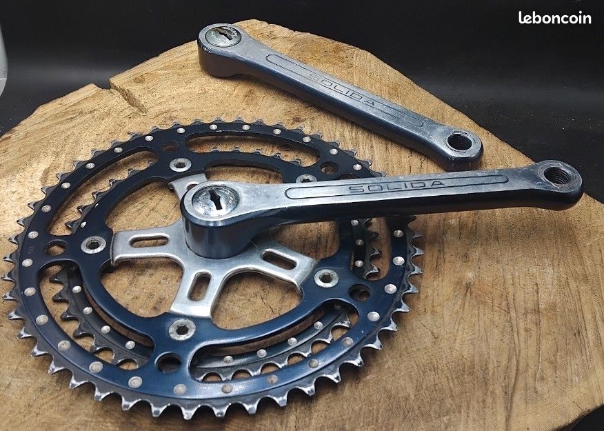 Pédalier Double 50/34T 170mm En Aluminium AL6061 - Axe Carré - Compatible Chaînes 9/10/11 Vitesses - Pour Vélos De Route, Pliants, électriques - BCD 130mm - Léger (800g) - Transmission Précise