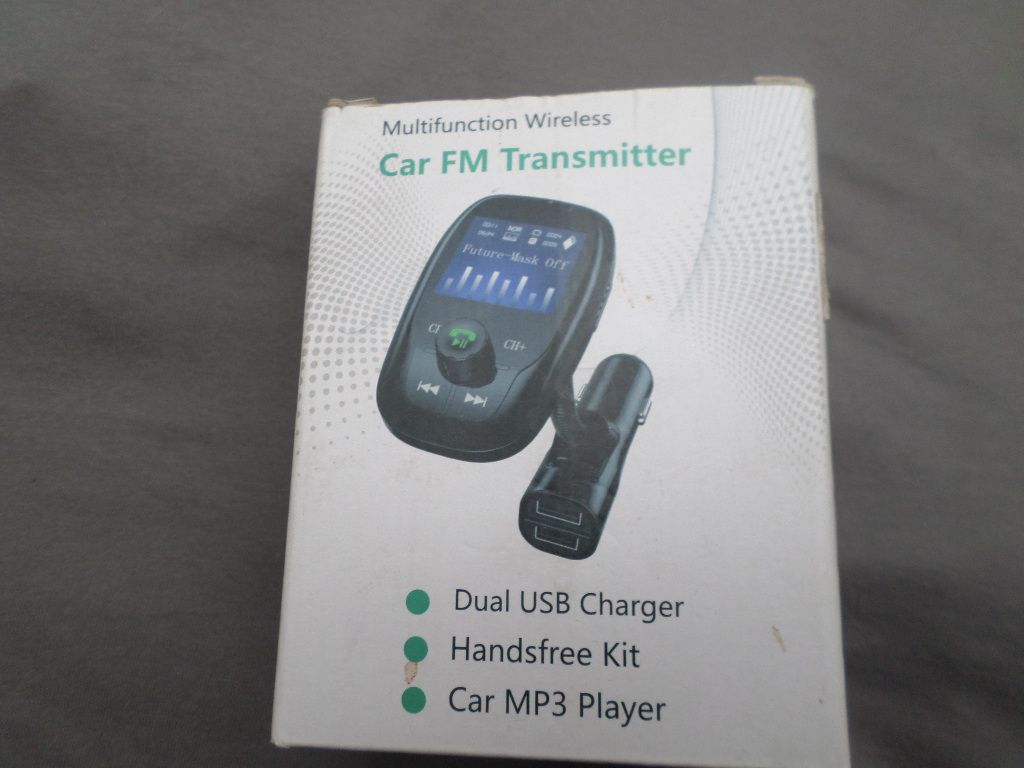 Transmetteur Bluetooth Fm pour voiture, adaptateur de voiture