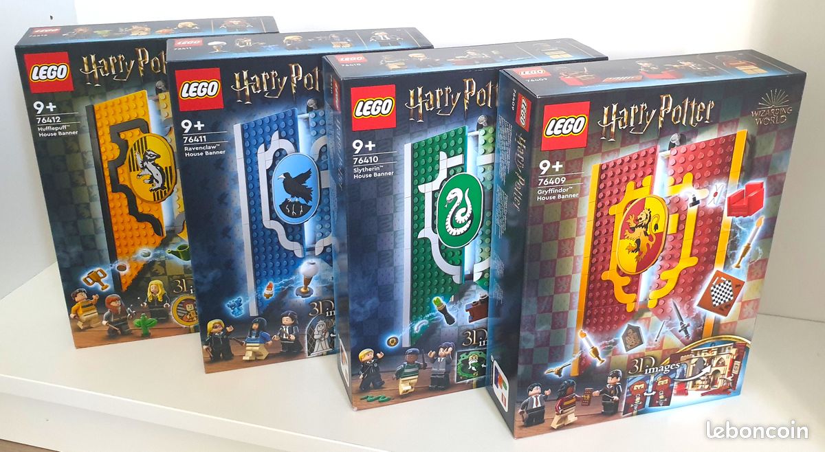 76409 - 76410 - 76411 - 76412 - LEGO Harry Potter - Les blasons des maisons de Poudlard (image 2)