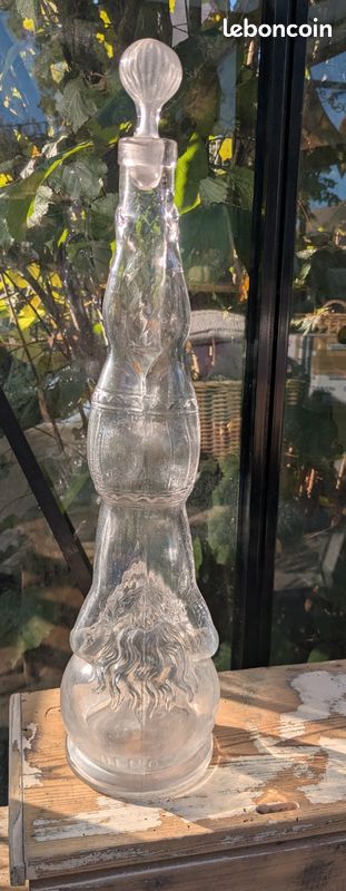 Ancienne cage à oiseaux en bois et métal