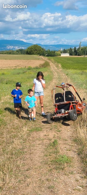 🏁 BUGGY kart cross ÉLECTRIQUE ENFANT – LE PLAISIR DE CONDUIRE ⚡🏎️ (image 2)