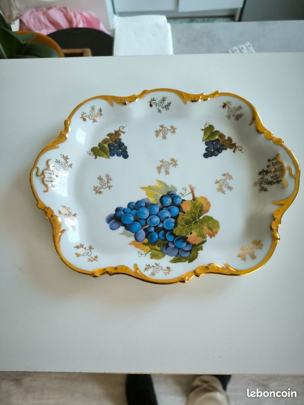 Petit plateau déco porcelaine de limoge (image 2)