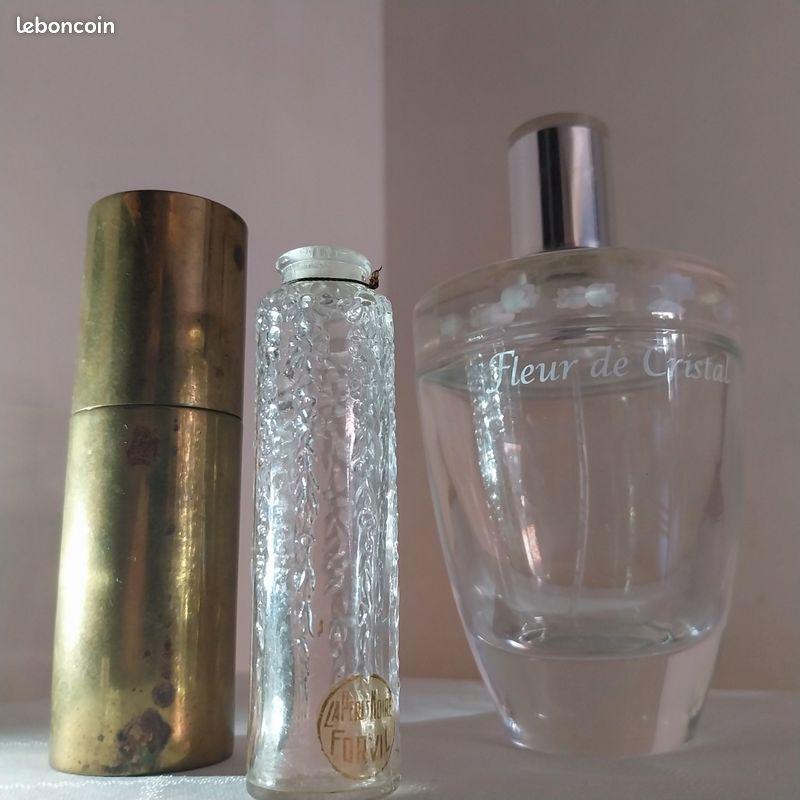 RARE GRAND FLACON cristal signé Lalique Fleur de Fleurs Ninâ RICCI 355ml . EUR 299,00 - FR