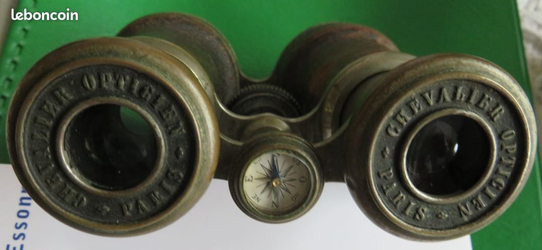 PAIRE DE JUMELLES anciennes * BELLIENI OPTICIEN NANCY * ZEISS *** EUR
