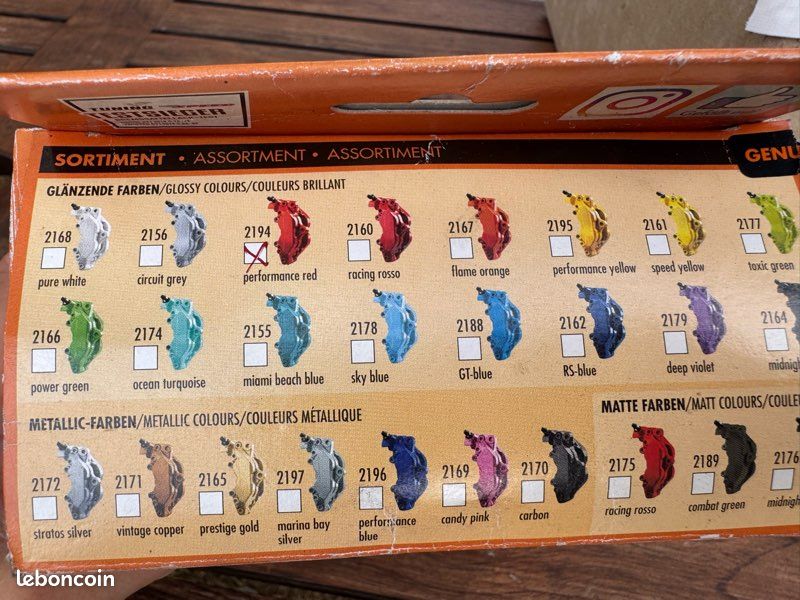 Kit peinture étrier Foliatec (image 2)