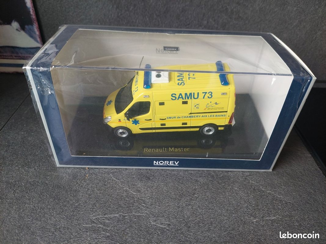 Schaalmodel Renault Master 2014 Samu De Lyon 1/43 | Norev