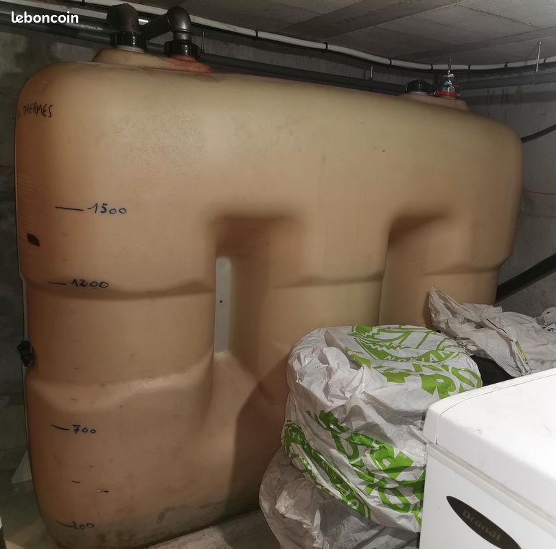 Cuve a fioul 2000l et 200 l de fioul domestique (image 2)