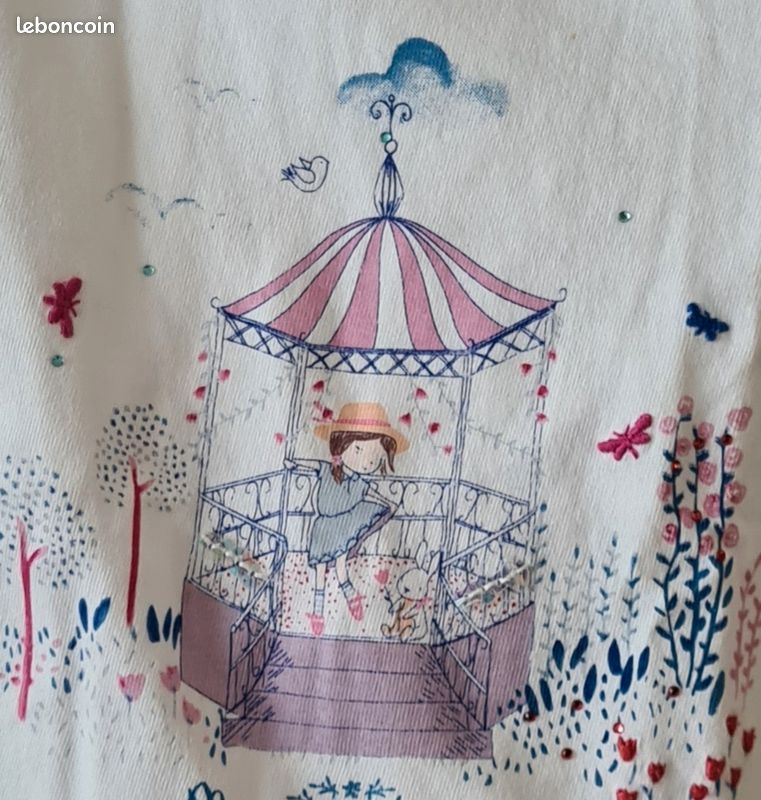 Tee-shirt fille 3 ans Sergent Major (image 2)