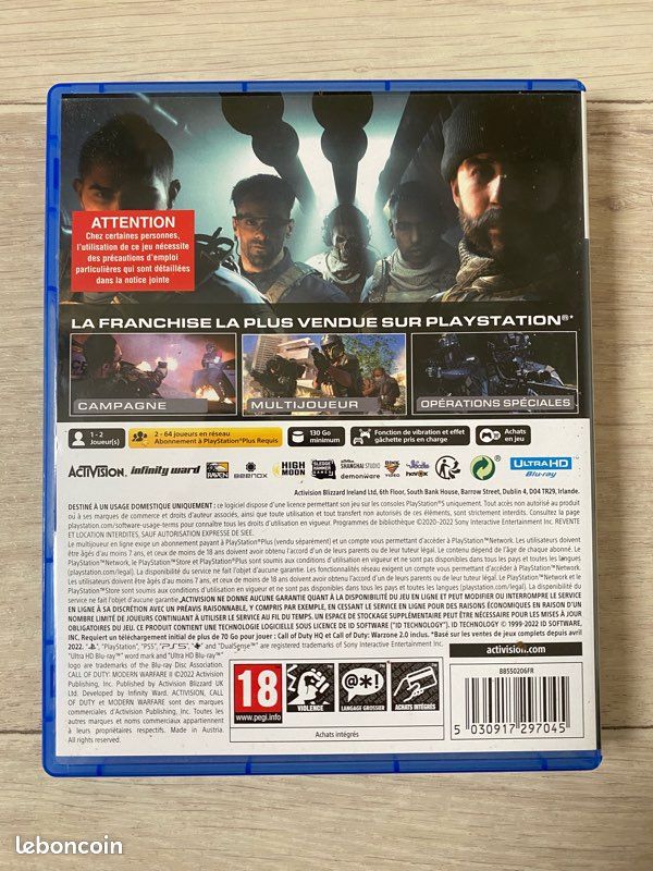 Call of Duty Modern Warfare 2 PS5/ Warzone 2.0 (image 2)