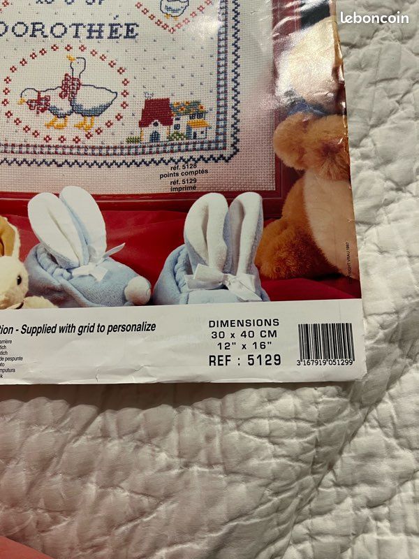 Broderie Tableau de naissance (image 2)