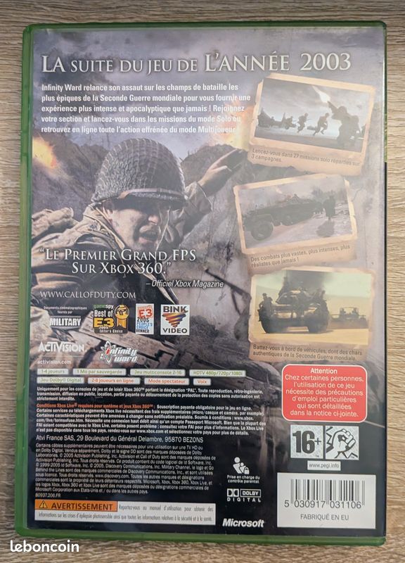 Call Of Duty 2 Xbox 360 (image 2)