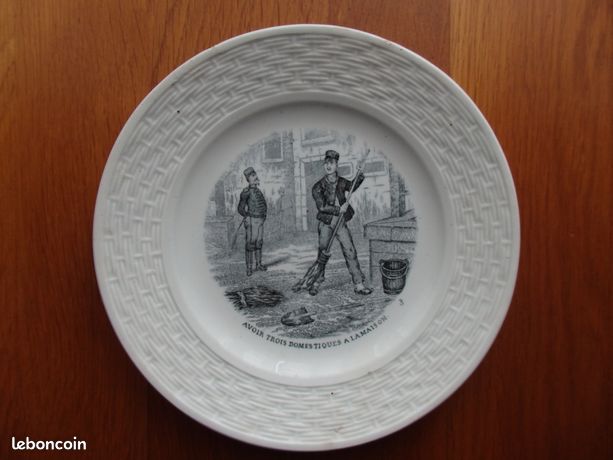 Assiette Hamage Saint Amand d’occasion