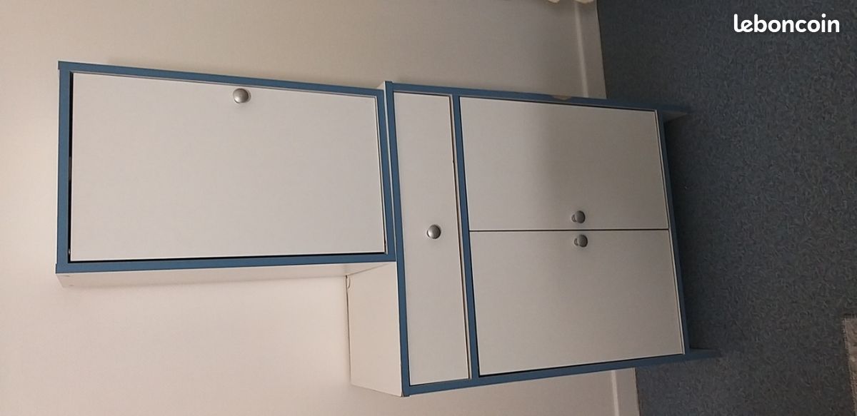Meuble salle de bain +panier à linge (image 1)