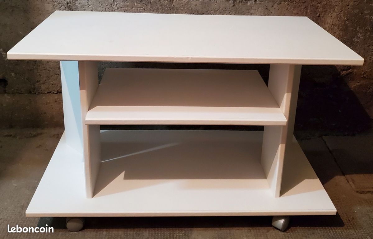 Meuble télé blanc (image 1)