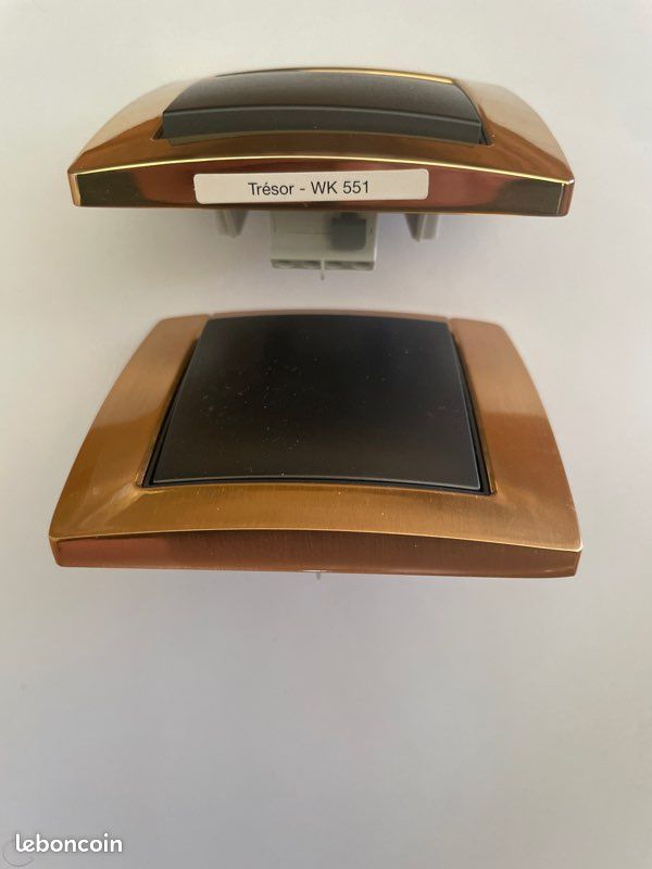 Prise Téléphone Hager Kallysta WK200 - Pour Installation électrique - Vente à L'unité (prix Pour Une Seule)
