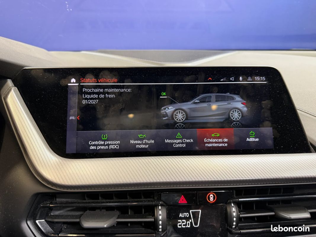BMW Série 118D 150ch M Sport - Suivi Complet - CarPlay - Toit ouvrant - Frozen Pure Grey (image 23)
