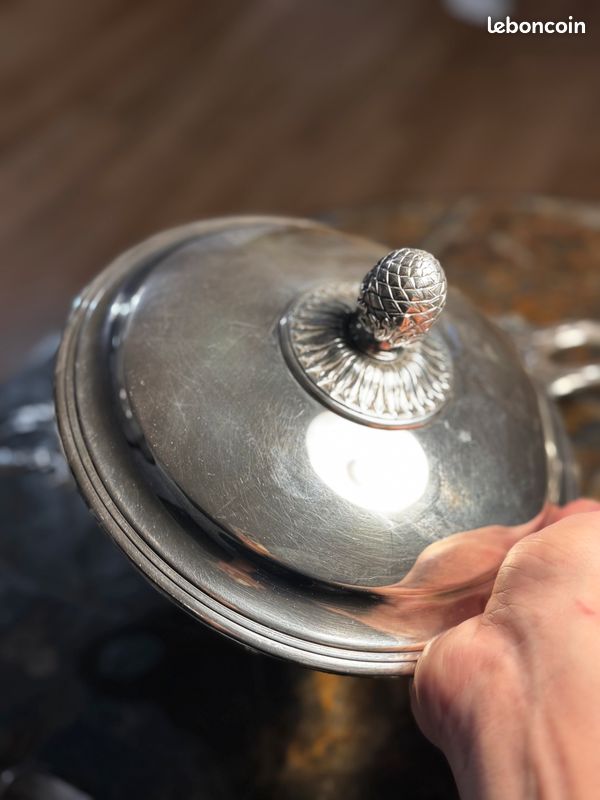 Legumier argent d'occasion - Arts de la table
