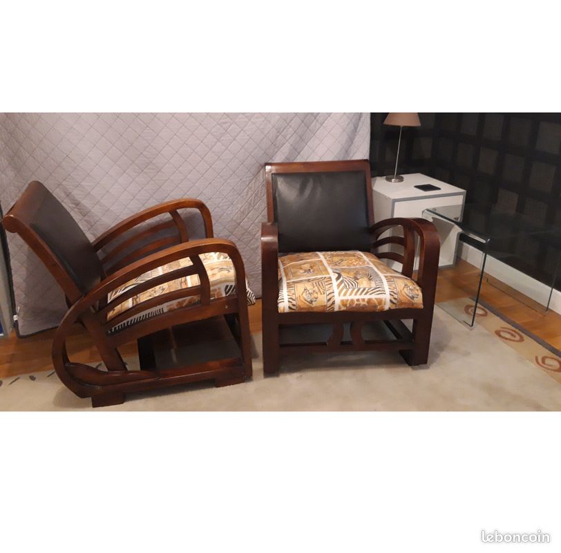 2 Fauteuils Charleston Maisons du Monde (image 2)