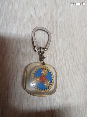 Porte-clés Voiture 2CV Vintage - Cadeau Automobile Rétro