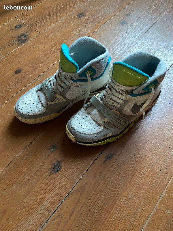 Nike air trainer SC OG citron Chaussures