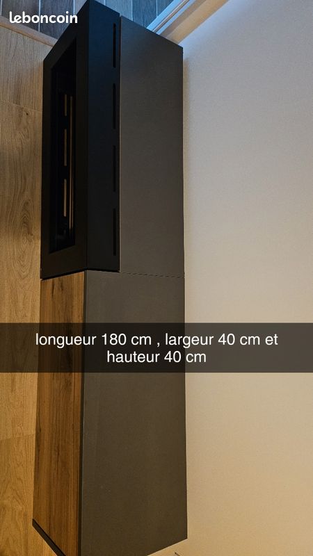 Meuble télé cheminée (image 2)