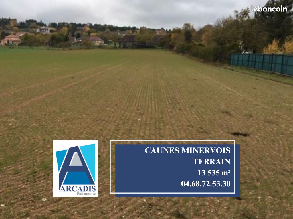 Terrain 13535 m² · à Caunes-Minervois · 13 535 m² · 160 000 €