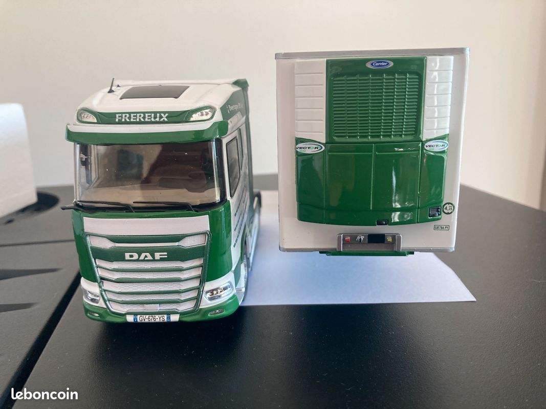 Miniature Eligor 1/43 - DAF XF Euro 6 Space Frigo Chereau - Brevet 115780 - Hors Commerce