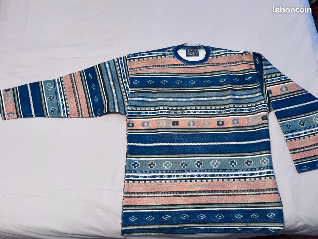 Pull vintage taille XL (image 1)