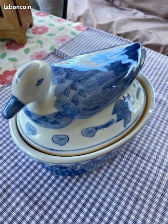 TERRINE VINTAGE EN Barbotine de Canard EUR 25,00 - FR