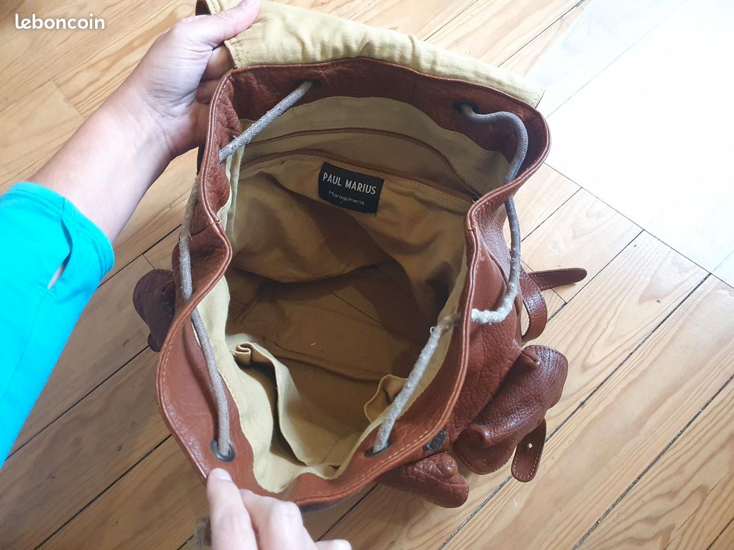 Sac à doc cuir Paul Marius Le Méridien naturel (image 3)