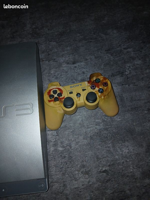 Manette PS3 dual stock édition God Of war - Rakuten