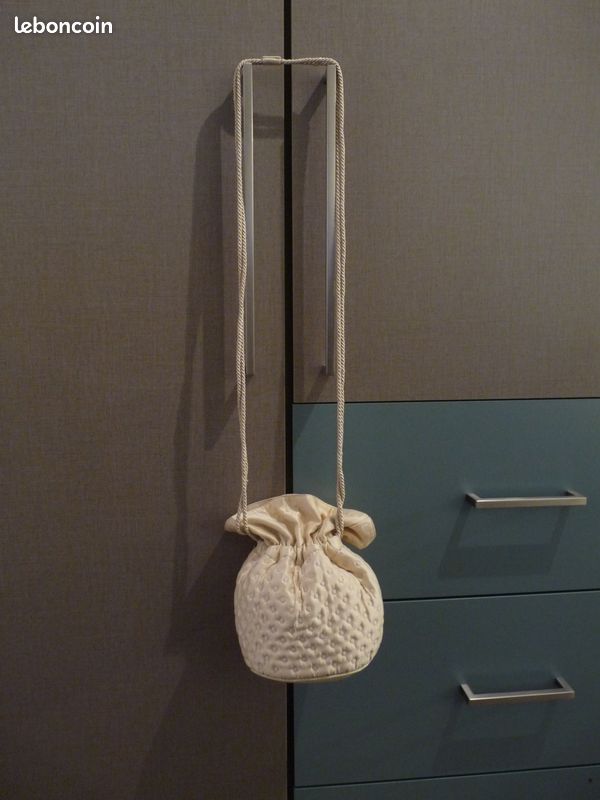 Sac de soirée vintage en soie (image 2)