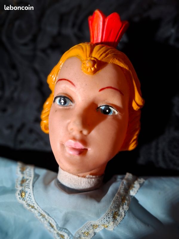 Lot De 10 Marionnettes à Main – Poupées Anciennes Années 60 – Vintage Occasion
