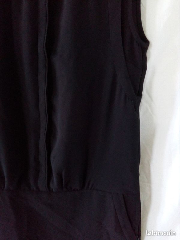 Robe en soie See U Soon noire - 34/36 - NEUF (image 5)
