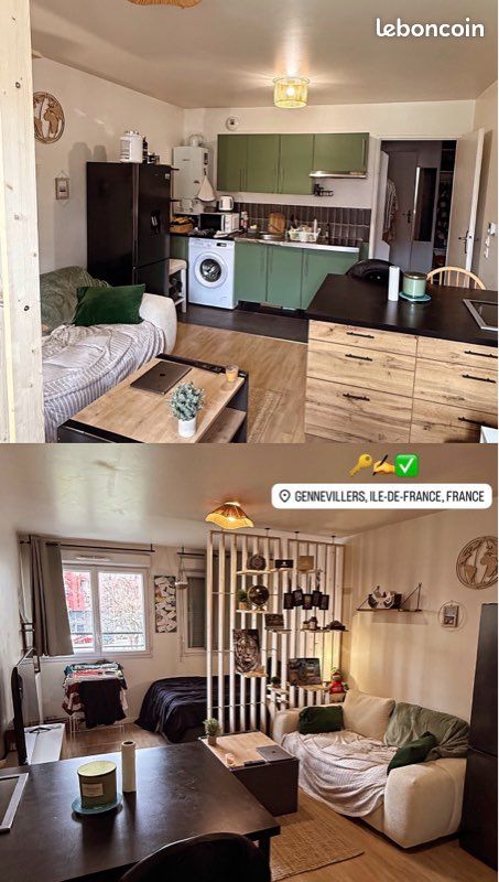 Appartement 1 pièce 33 m² · à Gennevilliers · 33 m² · 1 050 €